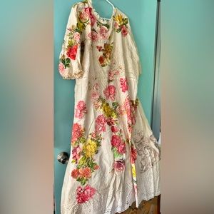 Magnolia Pearl long eyelet dress